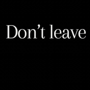 Don't leave - Beb j