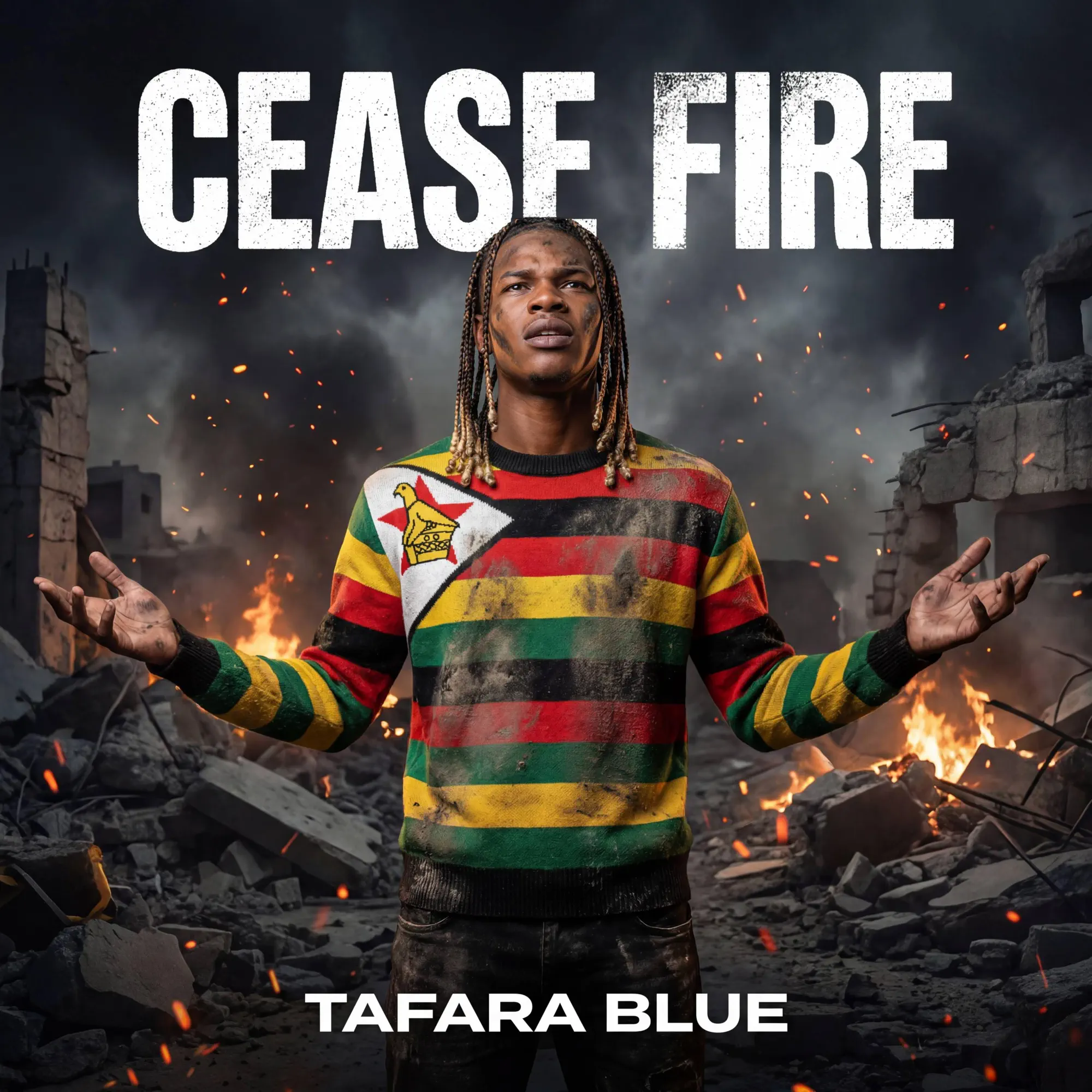 洋楽 CEASE FIRE / ALBUM ONE SAN JOSE Cease Fire - Single - album by Tafara Blue