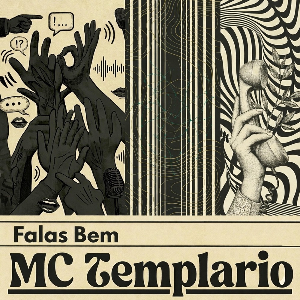 Обложка альбома «Falas Bem (feat. Denis) - Single» — MC Templario