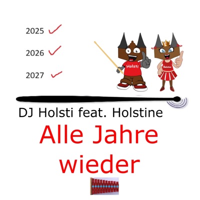 Alle Jahre wieder (Klimper-Dance-Mix) (feat. Holstine) - Single