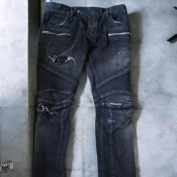 Balmain Biker Jeans (dyingtmmr perk sxprano) (feat. slaq, DJ BANNED & Slump Audios)