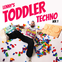 5 Little Monkeys (TODDLER TECHNO) - Lenny Pearce Cover Art