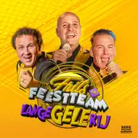 Lange gele rij — Frits & Feestteam