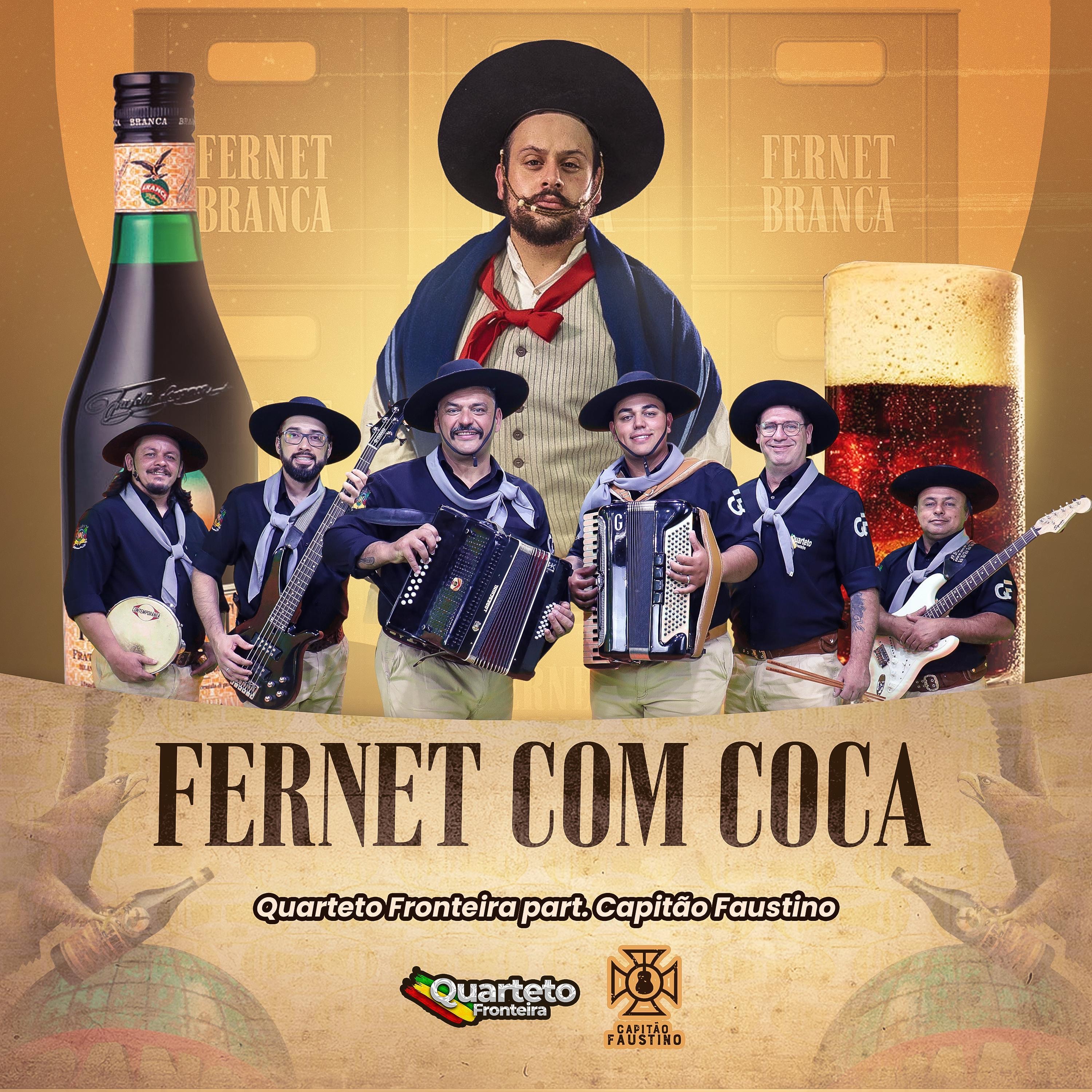 Quarteto Fronteira - Topic - Fernet com coca (feat. Capitão Faustino)