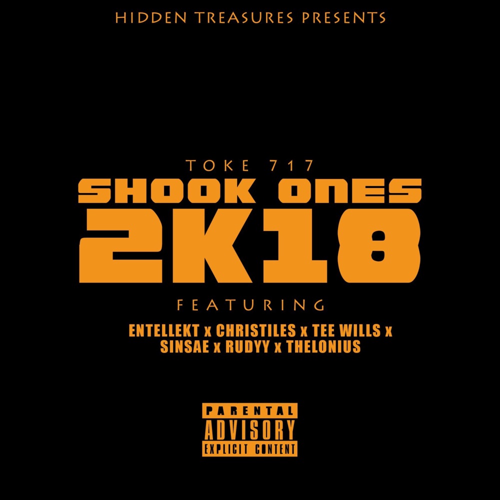 Обложка альбома «Shook Ones 2K18 (feat. Entellekt, Christilez, Tee Wills, Sinsae & Rudyy Rackio) - Single» — Thelonius