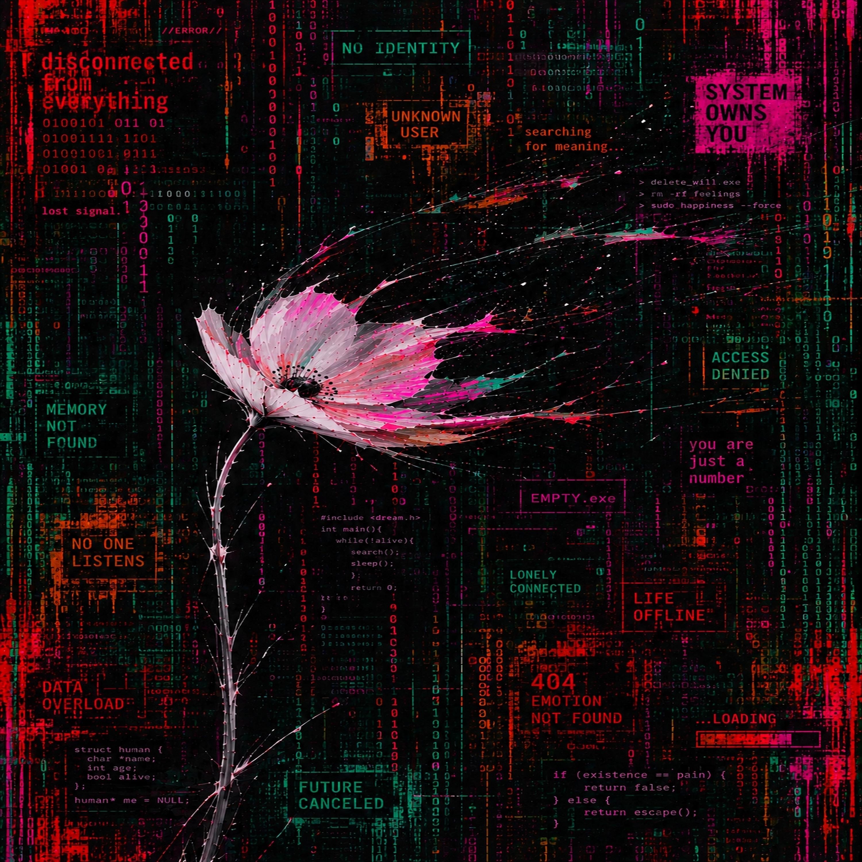A flower in the wind - Single