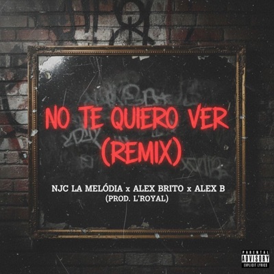 No Te Quiero Ver (feat. NJC La Melodía, Alex B El Lider & Alex Brito) [Remix] - Single