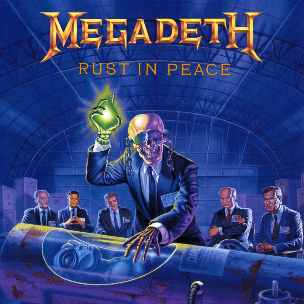 Rust In Peace by Megadeth album cover
