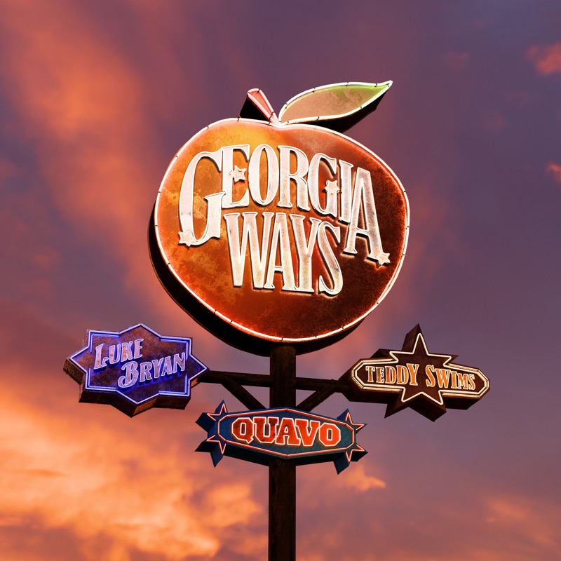 Georgia Ways by Quavo, Teddy Swims & Luke Bryan album cover