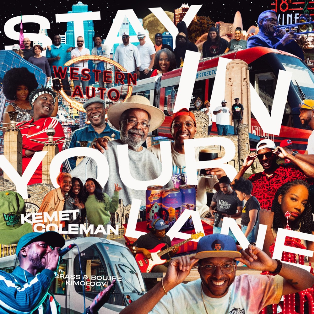 Обложка альбома «Stay In Your Lane (feat. Marcus Lewis Big Band, Kadesh Flow & Kimology) [Down Home Version] - Single» — Kemet Coleman