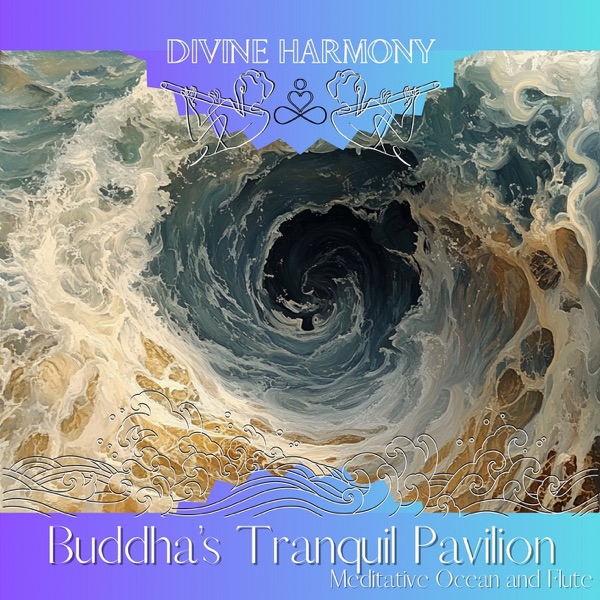 Buddha’s Tranquil Pavilion - Meditative Ocean and Flute