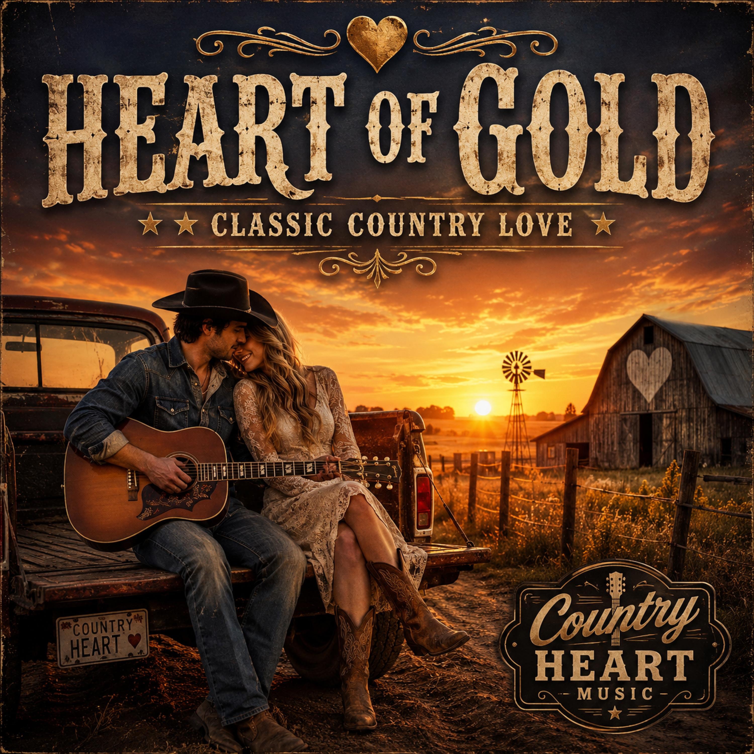 HEART OF GOLD — Classic Country Love - Single