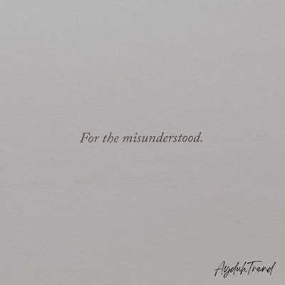 Misunderstood - Single
