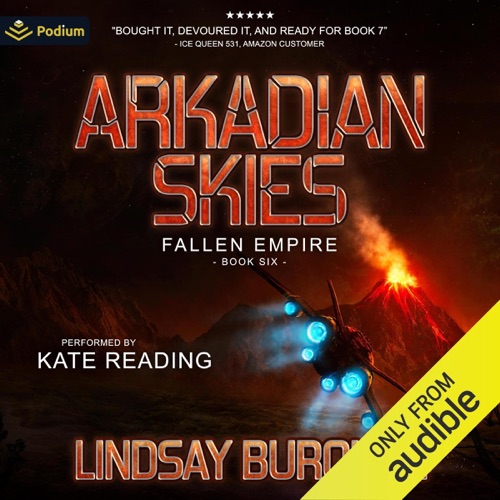 Arkadian Skies: Fallen Empire, Book 6 (Unabridged) cover