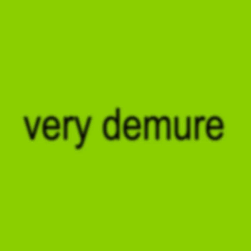 Very Demure - Single