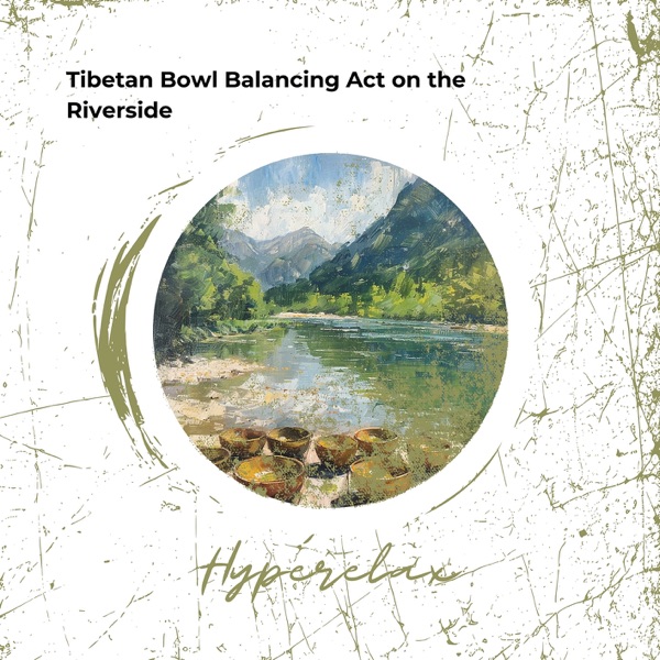 Tibetan Bowl Balancing Act on the Riverside