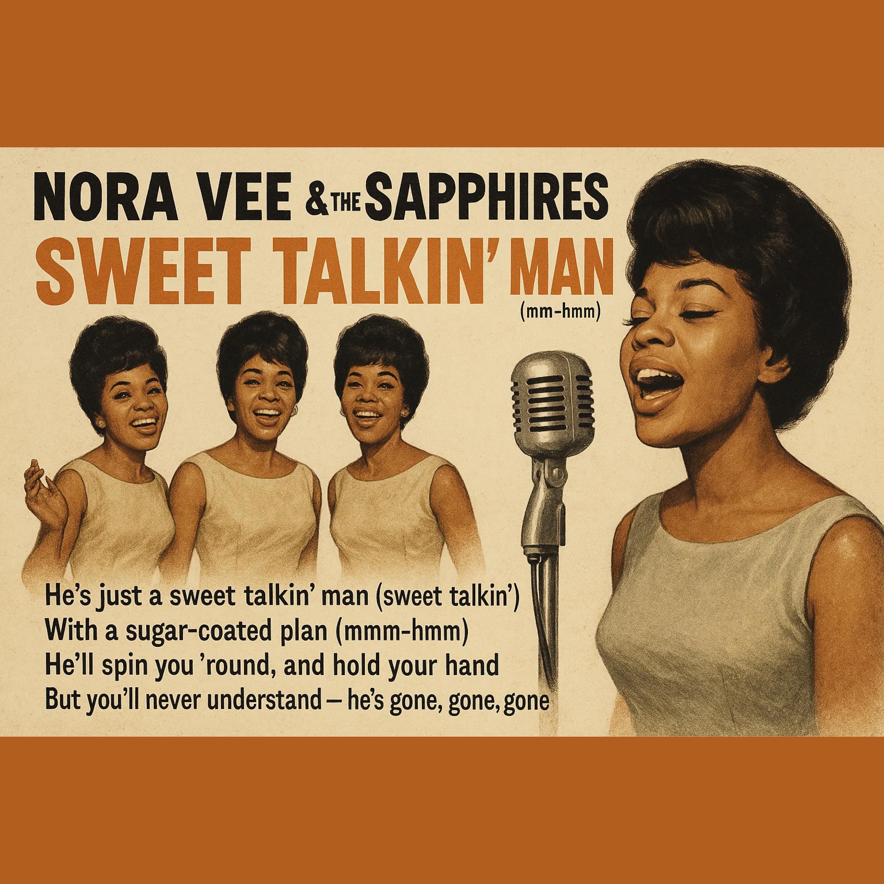 Nora Vee & The Sapphires (Sweet Talkin' Man) - Single
