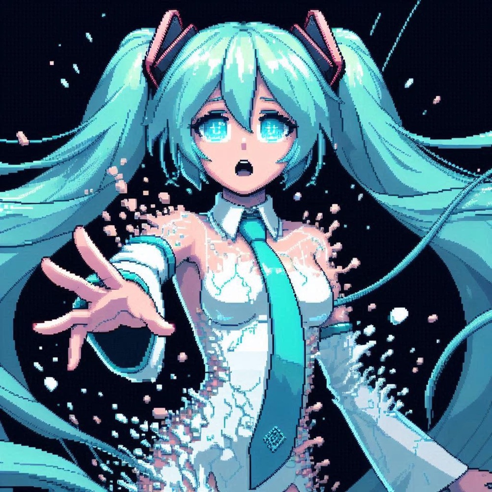 Обложка альбома «REBIRTH» — 2pointO & Hatsune Miku
