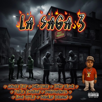 La Saga 3 (feat. Shaolin Dragon, Dgkstarr, DoMaYorNota, Lash Style, Lucky Black & Pablo Escobar) - Single