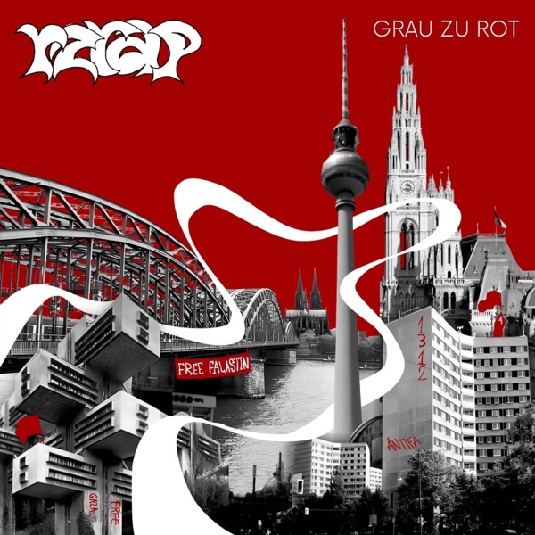 Grau zu Rot artwork