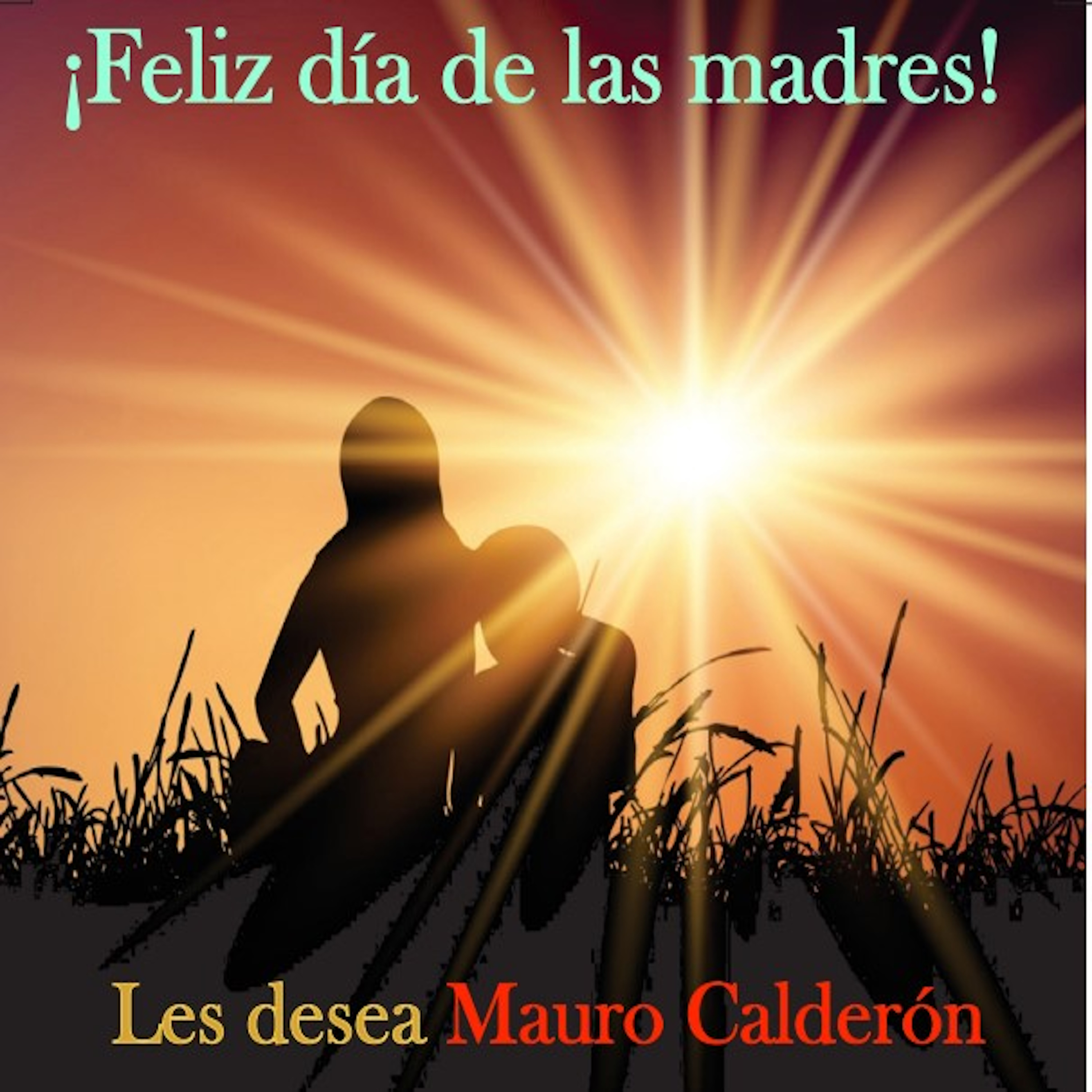 ¡Felíz Día de Las Madres - Les Desea Mauro Calderón