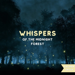 Whispers of the Midnight Forest: A Symphony of Crickets and Flowing Sounds