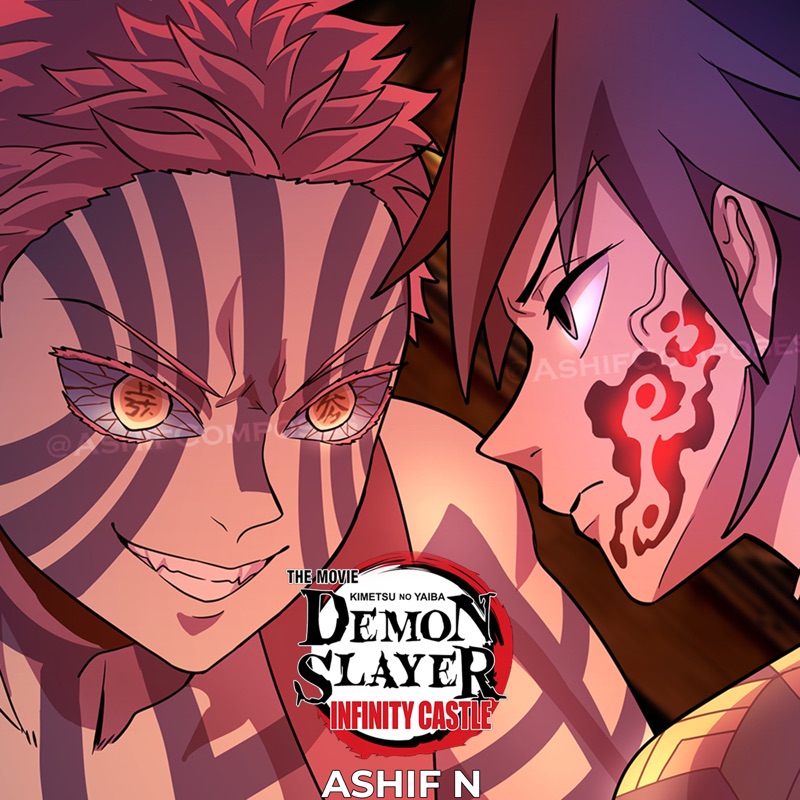 Tanjiro & Giyuu vs Akaza - Music Video by Ashif N - Shazam
