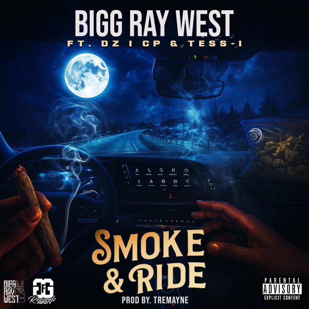 Обложка альбома «Smoke & Ride (feat. DZ, CP & Tess-1) - Single» — Bigg Ray West