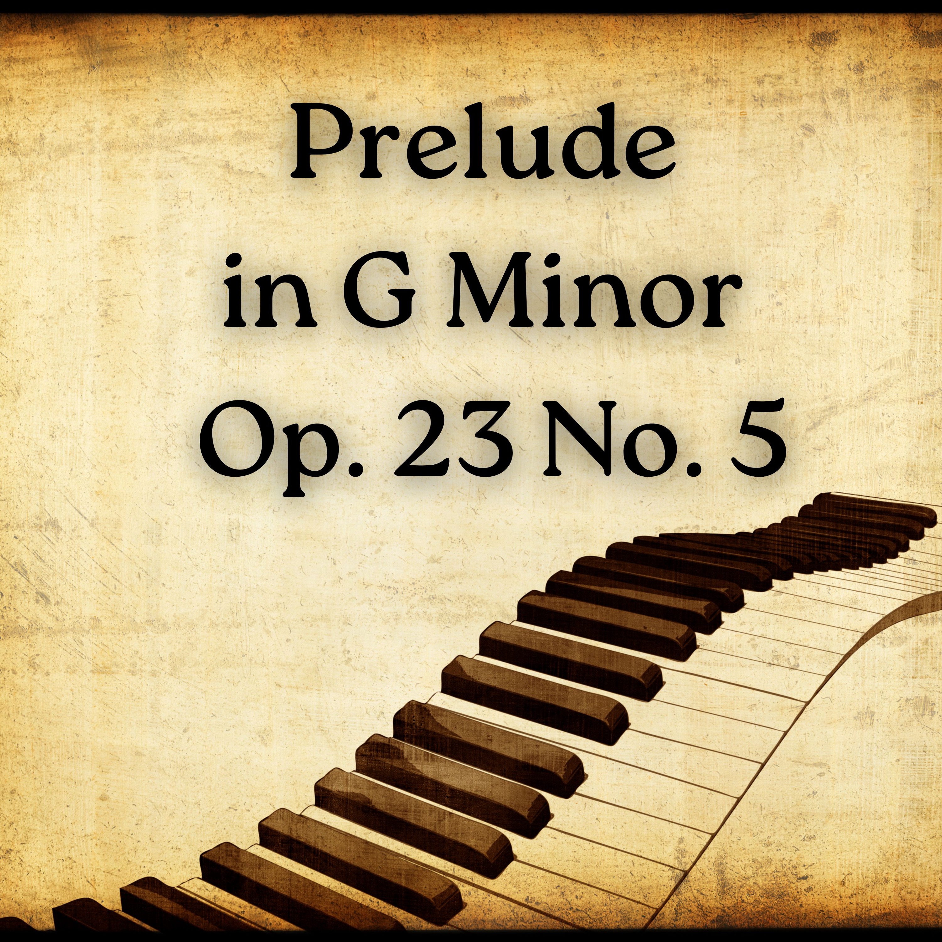 Prelude In G Minor Op. 23 No. 5 - Single