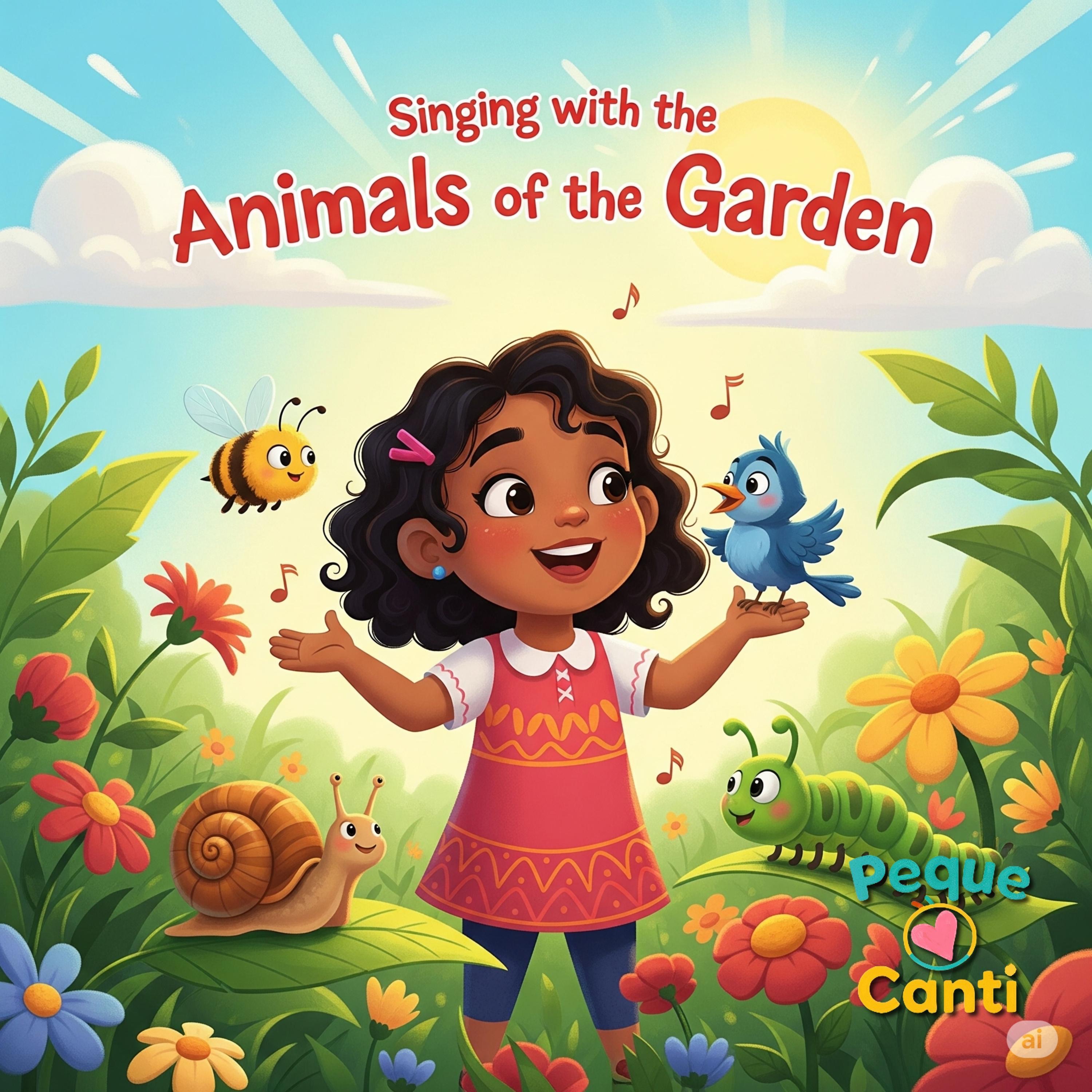 Singing with the Animals of the Garden (Spanish)