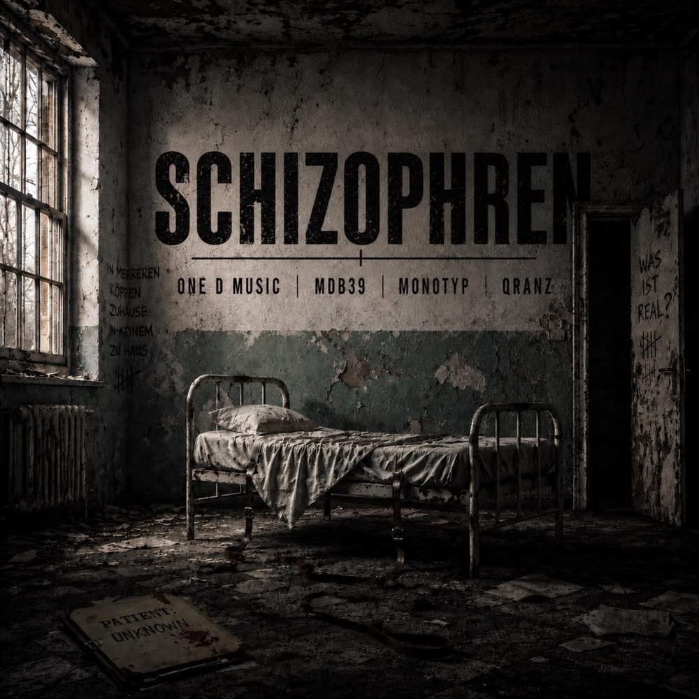Обложка альбома «Schizophren (feat. Qranz) - Single» — HIGHTKK, One D Music, MDB39 & Monotyp