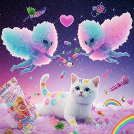 Space Nyang+FIVE Yawwa