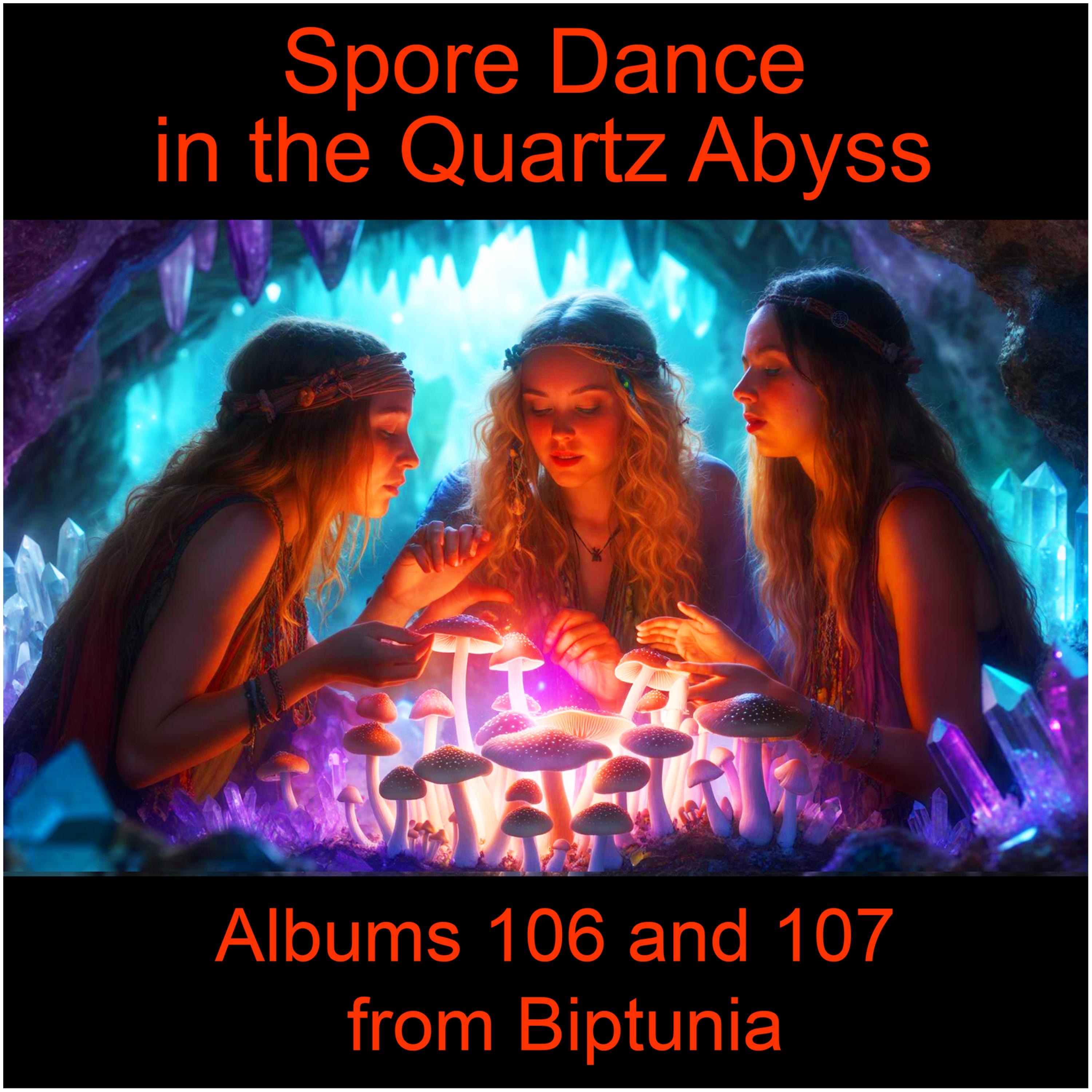 Spore Dance in the Quartz Abyss