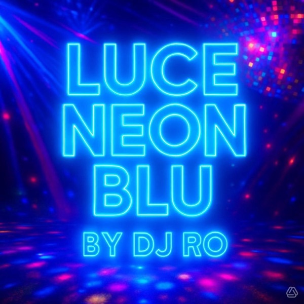 Luce neon Blu
