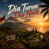 Album cover for Dia Turun Dia Naik (Remix) - Single by ZXKAI