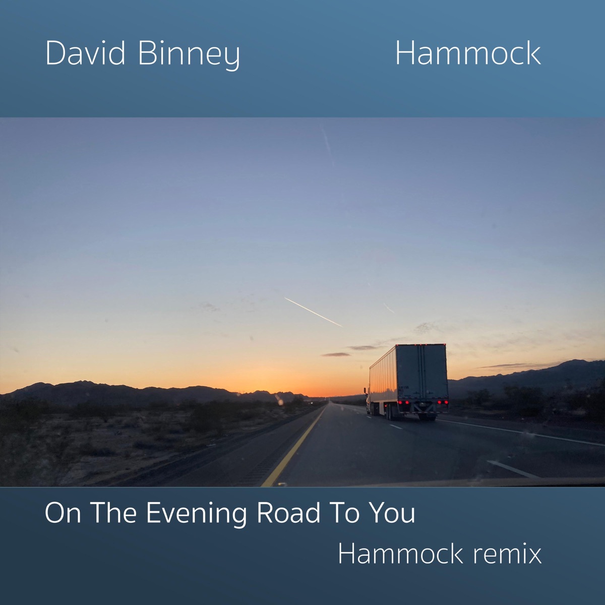On the Evening Road To You (Hammock remix) - Single cover art