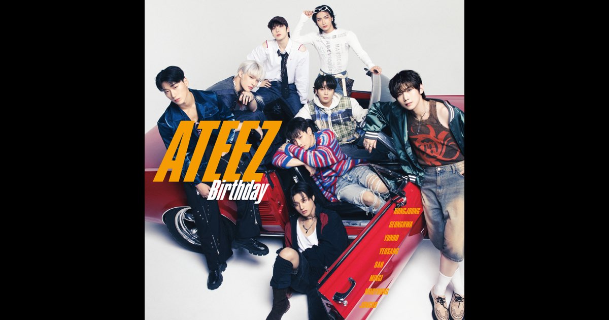 Goods set Hongjun ATEEZ 2023 HAPPY BIRTHDAY KIT (Smart Tock