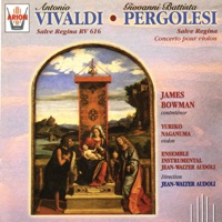 Vivaldi - Pergolesi: Salve Regina - James Bowman, Yuriko Naganuma, Béatrice Noël & Ensemble Instrumental Jean-Walter Audoli