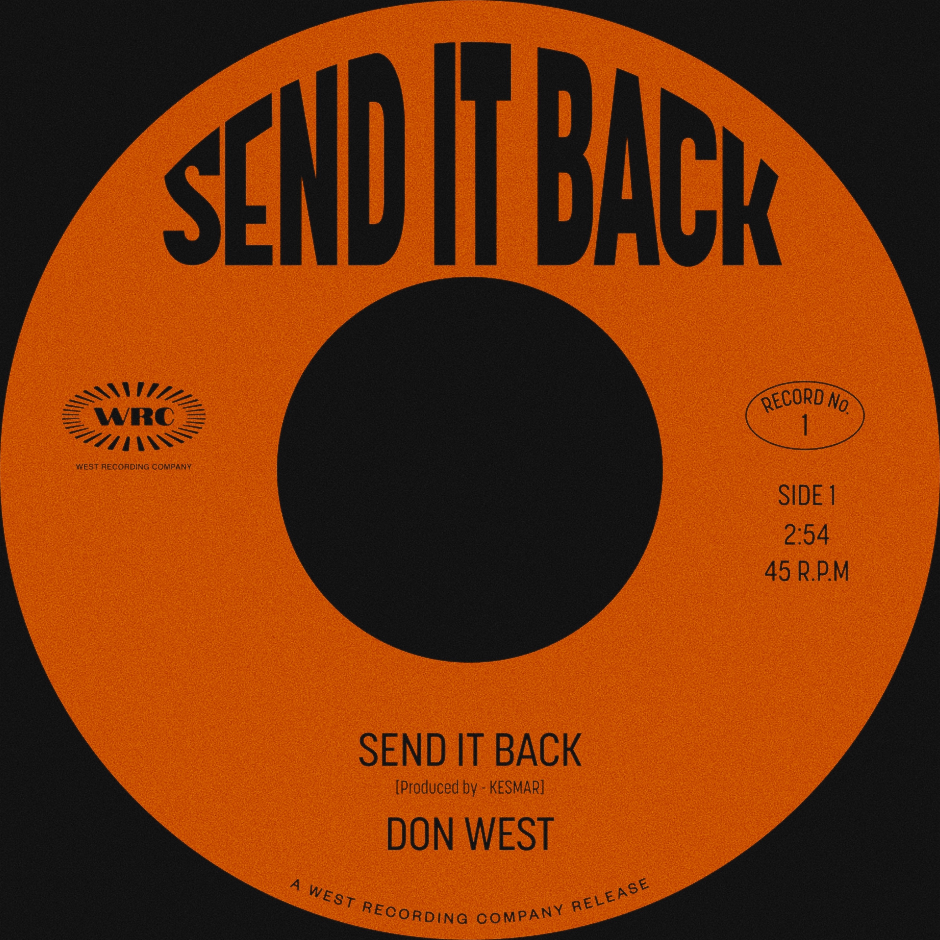 DON WEST - Send It Back