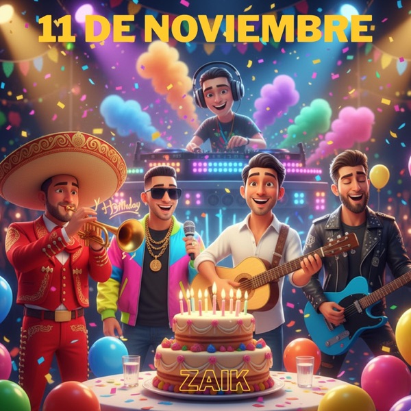11 de Noviembre. Feliz Cumpleaños (VersiónElectronica)