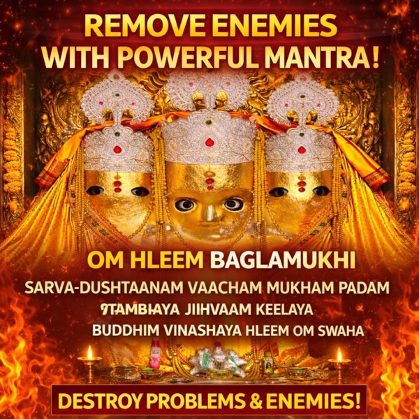 Baglamukhi mantra to remove all enemies, obstacle and money problems