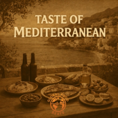 Red Wine at the Mediterranean Sea Vibes