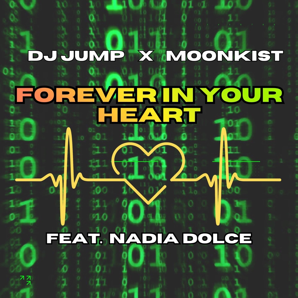 Обложка альбома «Forever in Your Heart - Single» — DJ Jump, Moonkist & Nadia Dolce