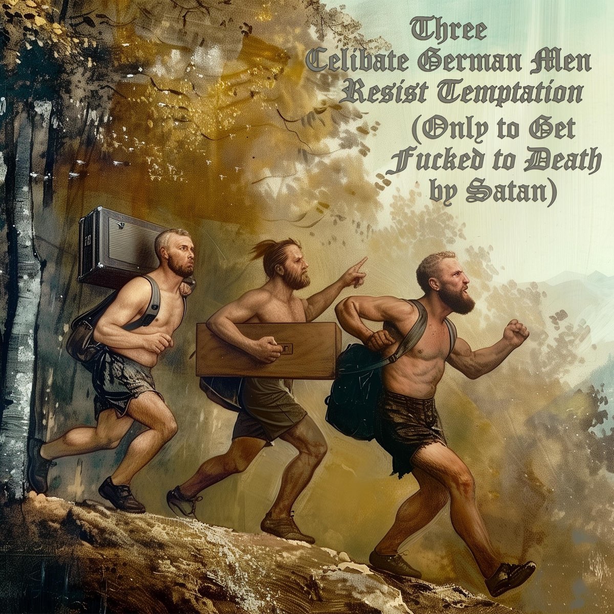 ‎Three Celibate German Men Resist Temptation (Only to Get Fucked to