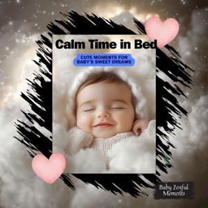 Calm Time in Bed: Cute Moments for Baby’s Sweet Dreams