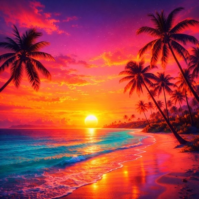 Golden Tide at Sunset Tropical House Escape Chill Beach Party Music