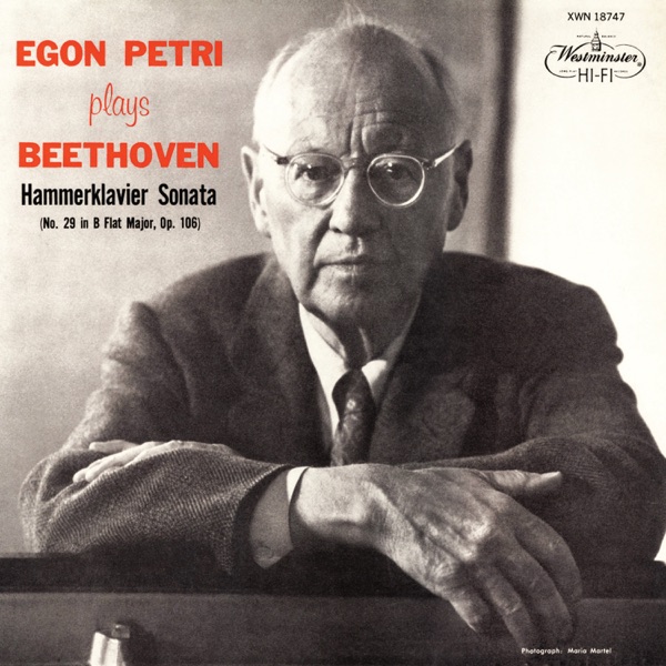 Beethoven: Piano Sonata No. 29, Op. 106 'Hammerklavier'