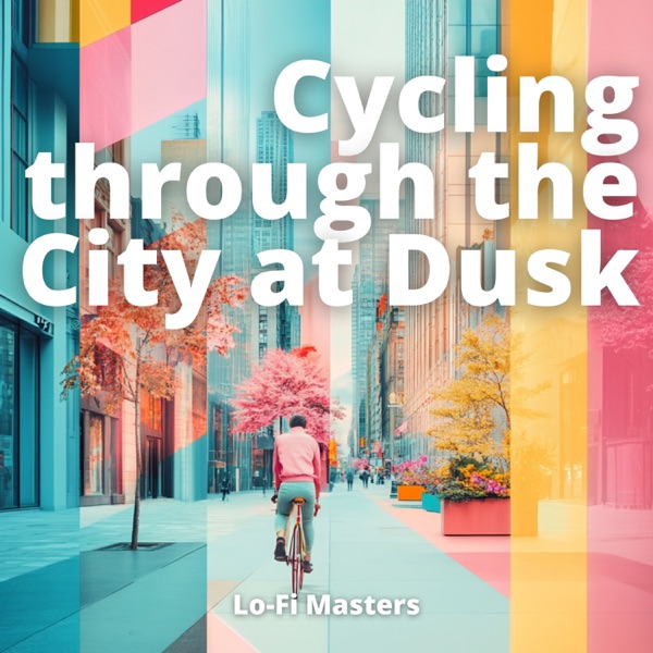 Cycling through the City at Dusk