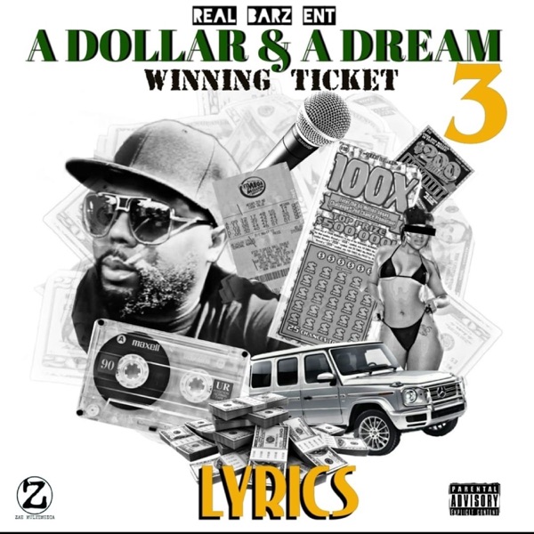 A Dollar & a Dream 3 Winning Ticket