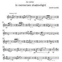 In Memoriam Shadowlight - Single - David Gaines